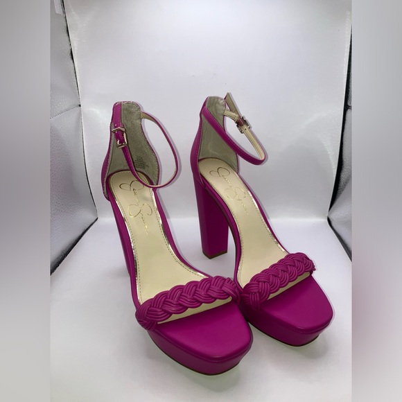 Jessica Simpson Pink Heels 8.5 - Picture 2 of 10